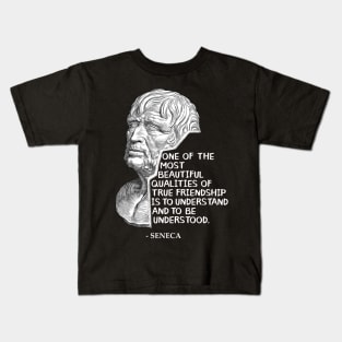 Seneca Quote V Kids T-Shirt